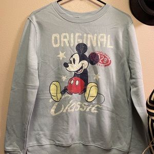 🟢DISNEY MICKEY MOUSE Sweatshirt NWT 💛🤍❤️